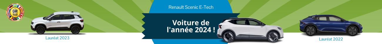 Auto van het jaar 2024. De Renault Scenic E-Tech!